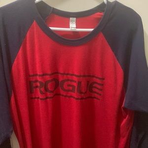 Rogue Baseball Tee. Size XL